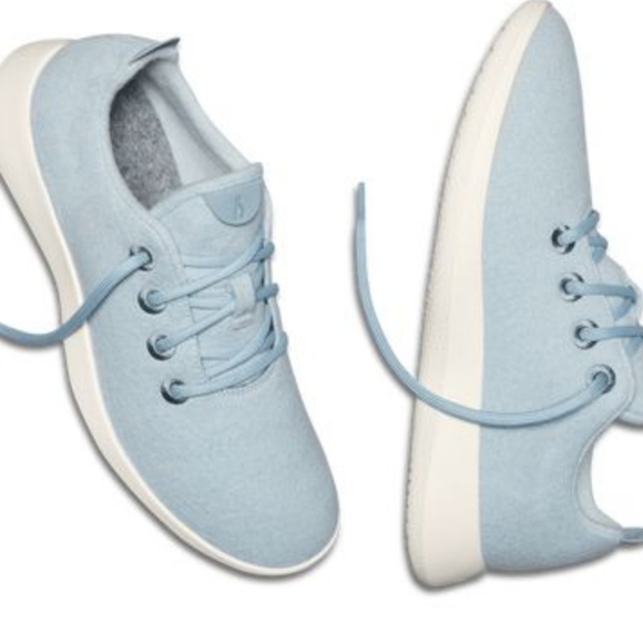 allbirds Shoes - Allbirds Wool Runners light blue size 9